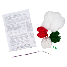 Load image into Gallery viewer, Crochet Kit: Baubles for the Christmas tree, Festive