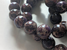 Load image into Gallery viewer, Jasper Imperial Gemstone round beads 10mm approx 40 beads per strand