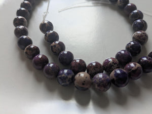Jasper Imperial Gemstone round beads 10mm approx 40 beads per strand