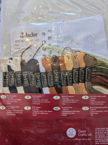 Lots 4 Anchor counted cross stitch kit. Tigers Africa