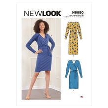 Load image into Gallery viewer, New Look Dresses Sewing Pattern 6680