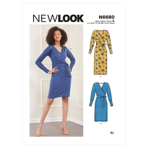 New Look Dresses Sewing Pattern 6680