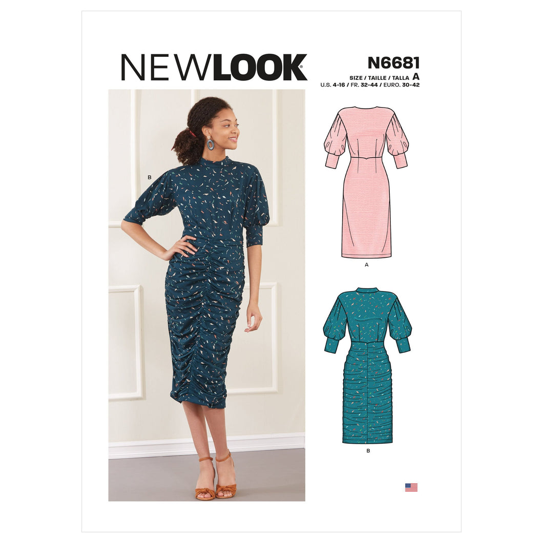 New Look Dresses Sewing Pattern 6681