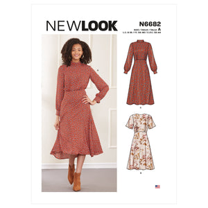 New Look Dresses Sewing Pattern 6682