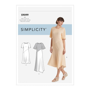 Simplicity Sewing Pattern S9099 Misses' Dress
