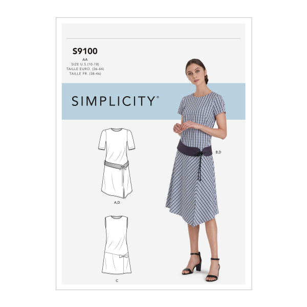 Simplicity Sewing Pattern S9100 Misses' & Women's Dress