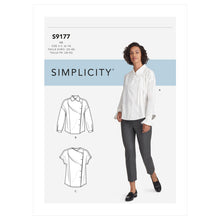 Load image into Gallery viewer, Simplicity Sewing Pattern S9177 Misses&#39; Tops