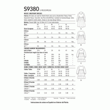 Load image into Gallery viewer, Simplicity Sewing Pattern S9380 Misses&#39; Sweatshirt Dresses